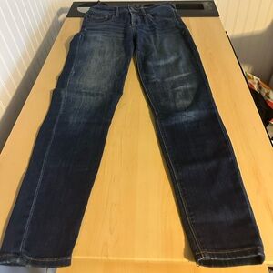 Express Dark Blue Skinny Jeans
